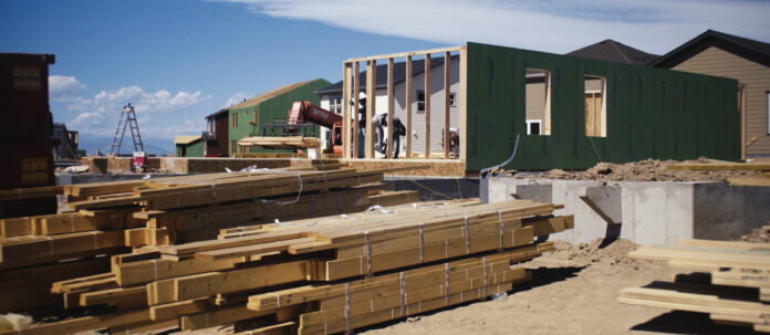 Framing members are bundled by wall assembly.