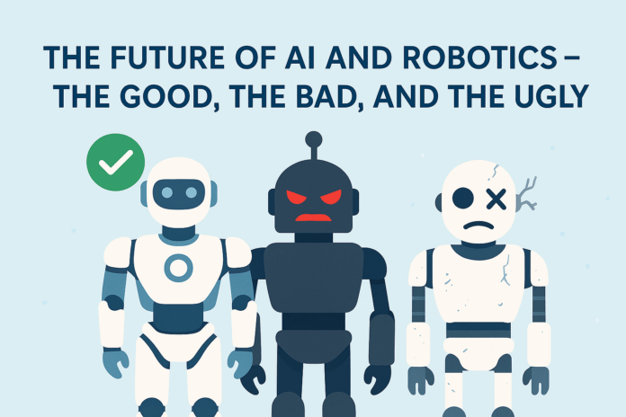 The Future of AI and Robotics – The Good, the Bad, and the Ugly