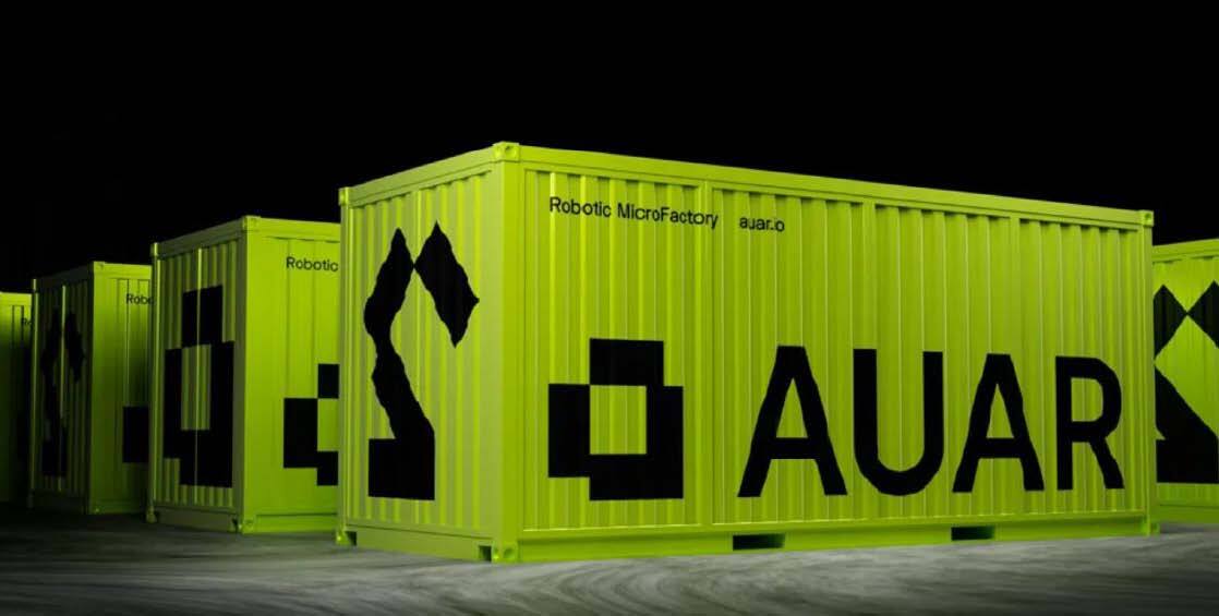 A shippable microfactory from AUAR