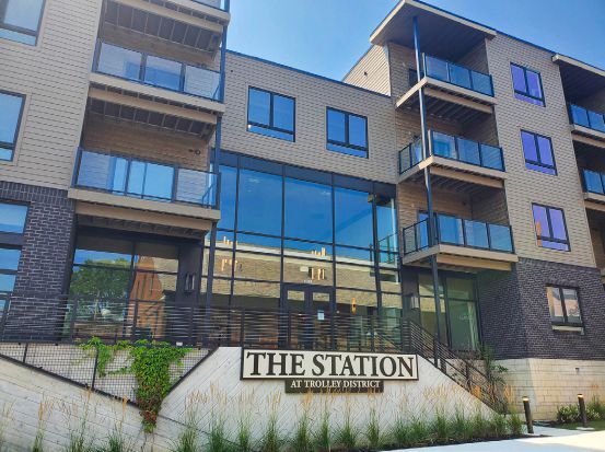 The first 102-unit development is shown being stacked in the Franklin Park neighborhood, two miles east of Downtown Columbus, Ohio. Photo: Connect Housing Blocks