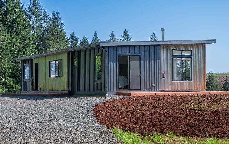 Exterior of a Blazer single-family home in Dundee, Oregon Credit: Matt Swain