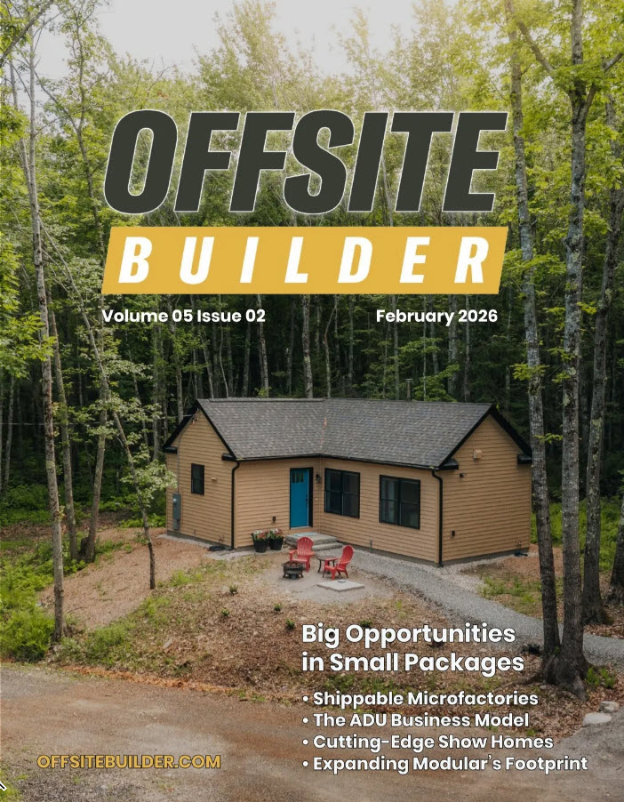 View Offsite Builder Magazine Online and it's FREE!