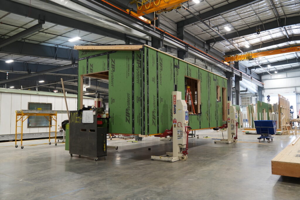 Inside Wind River Built’s Cleveland, Tenn. facility. The biggest financial risks in offsite construction rarely stem from factory inefficiencies.