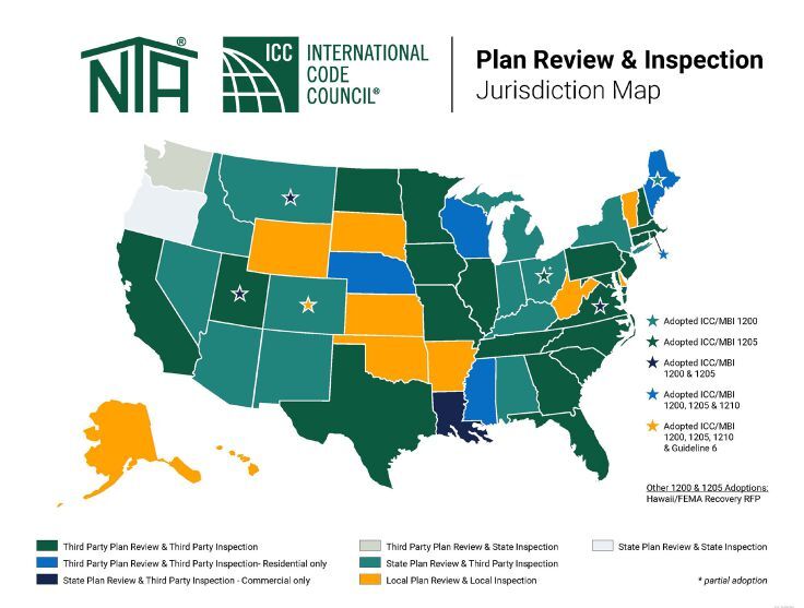 Plan Review Jurisdiction Map