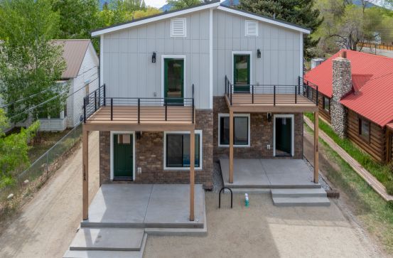 A completed Fading West duplex in Buena Vista, Colorado. Photo credit: Fading West