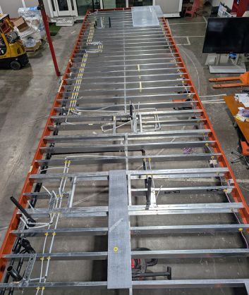 The SupReMo model being built at Remo Homes’ factory in Gardena, California Photo credit: Ryan Blowers