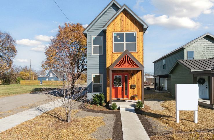 Champion modular home in Detroit, MI. Credit: Champion Homes