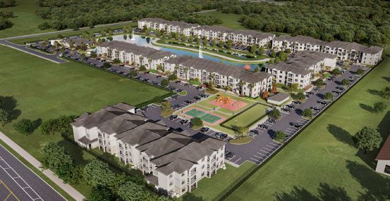 Juno is the owner’s rep on this affordable housing development that’s planned to be built conventionally in Fort Myers, Florida. Credit: SPINE