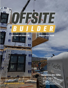 September 2026 Offsite Builder Magazine