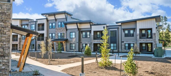Larkspur in Breckenridge, an EV Studio Multifamily project in Breckenridge, Colorado. image Courtesy of EV Studio.